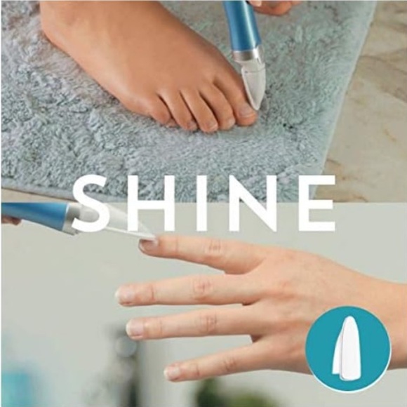 AMOPE PEDI PERFECT ELECTRIC NAIL CARE KIT - BLUE (NEW WITH TAGS) - Picture 11 of 11